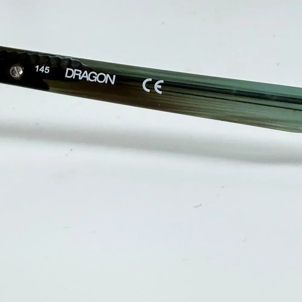 Dragon Manders DR178 419 Green Full Rim Eyeglasses‎ Frames 56-17-145mm H18034